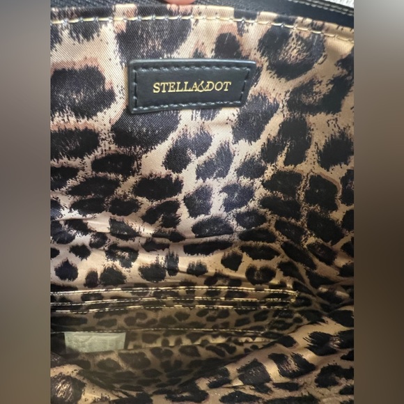 Stella & Dot metallic woven clutch bag - new / ex sample RRP £75 - Picture 2 of 7